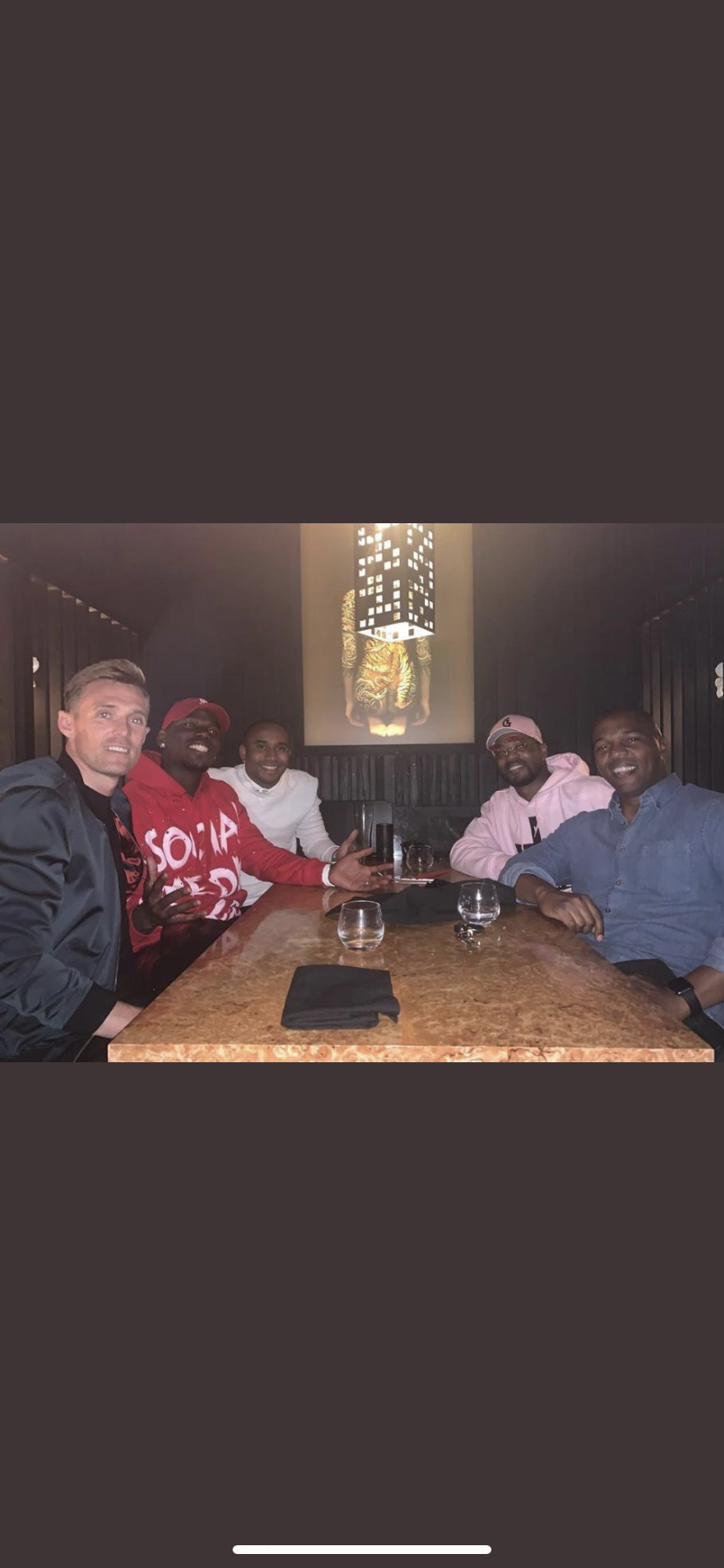 Pogba recruiting some free agents.