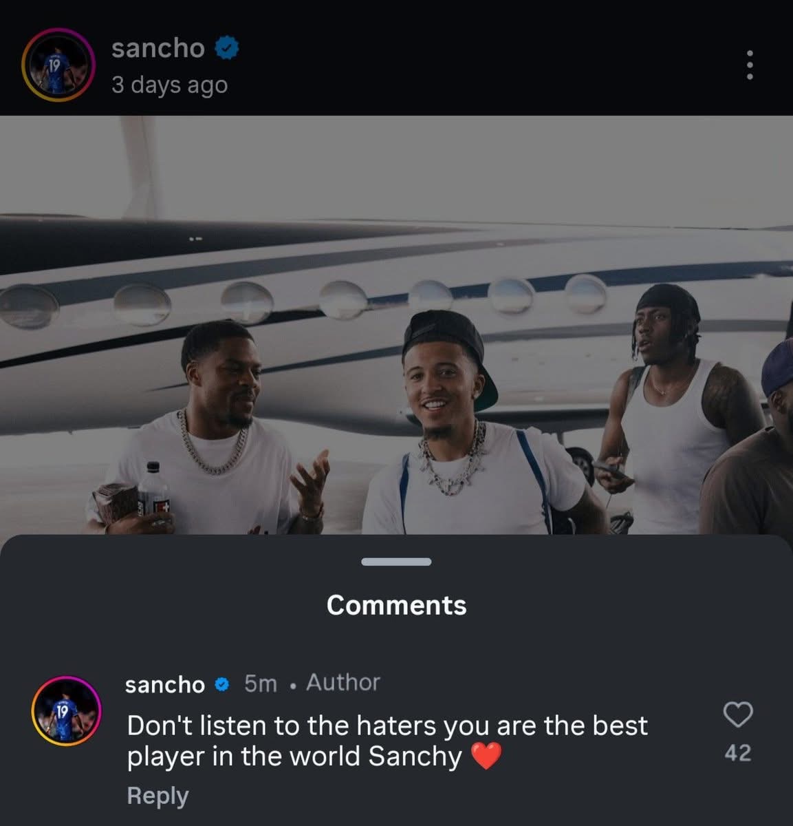 Sancho aka best player in the world